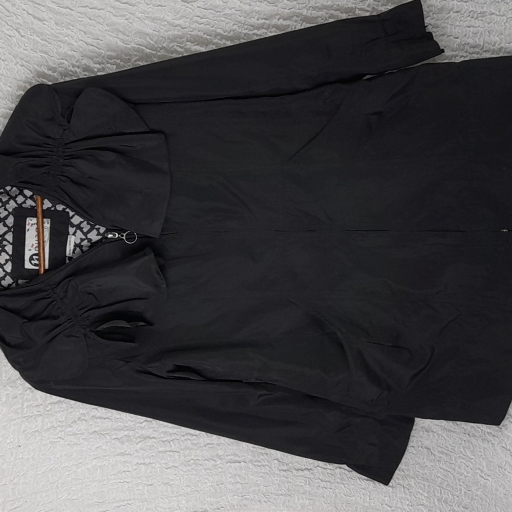 Nuage Women Trench Jacket Medium Black